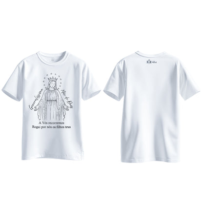 Camiseta Nossa Senhora das Graças (Hesed) - Branca