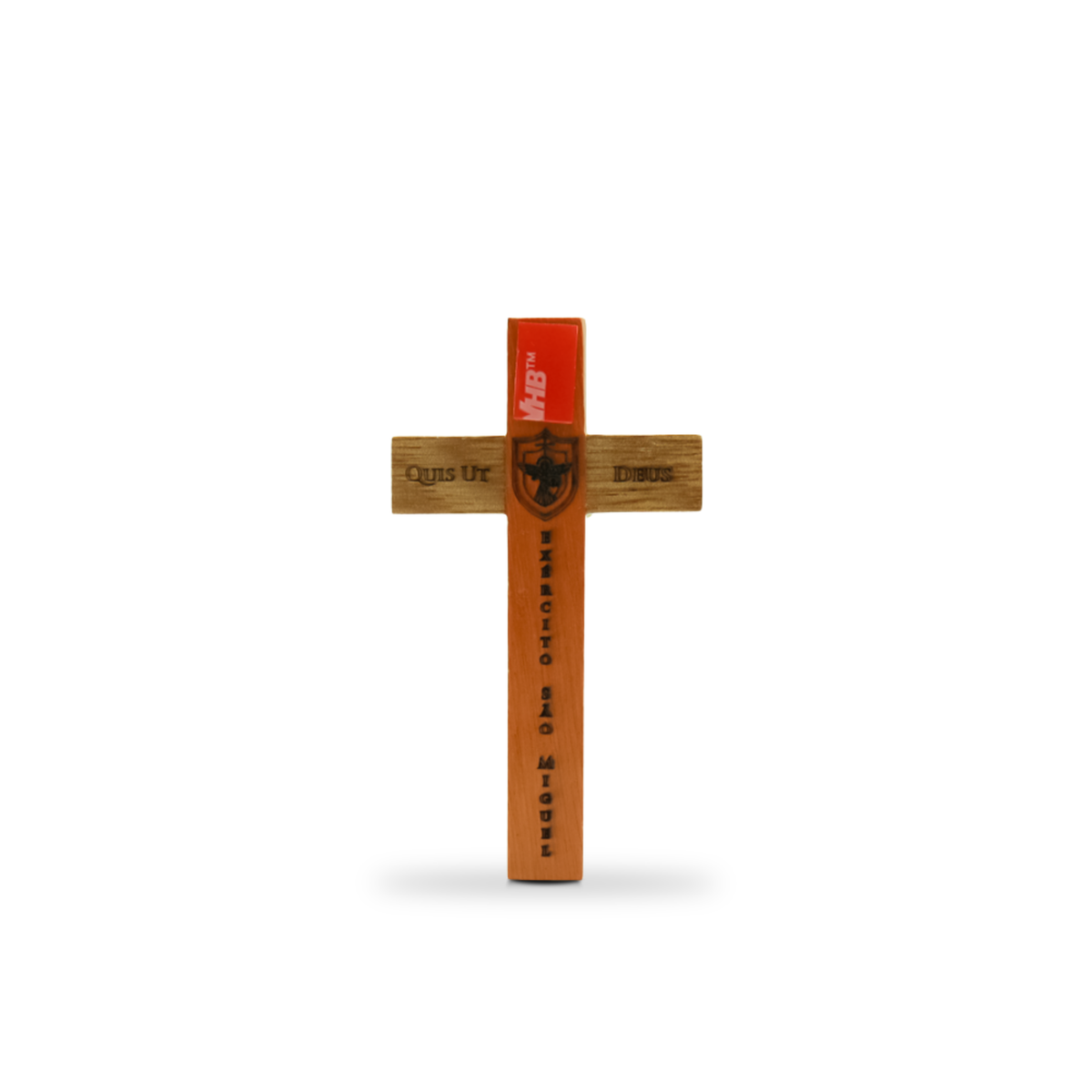 Cruz Adesiva Madeira 9cm - Exército de São Miguel