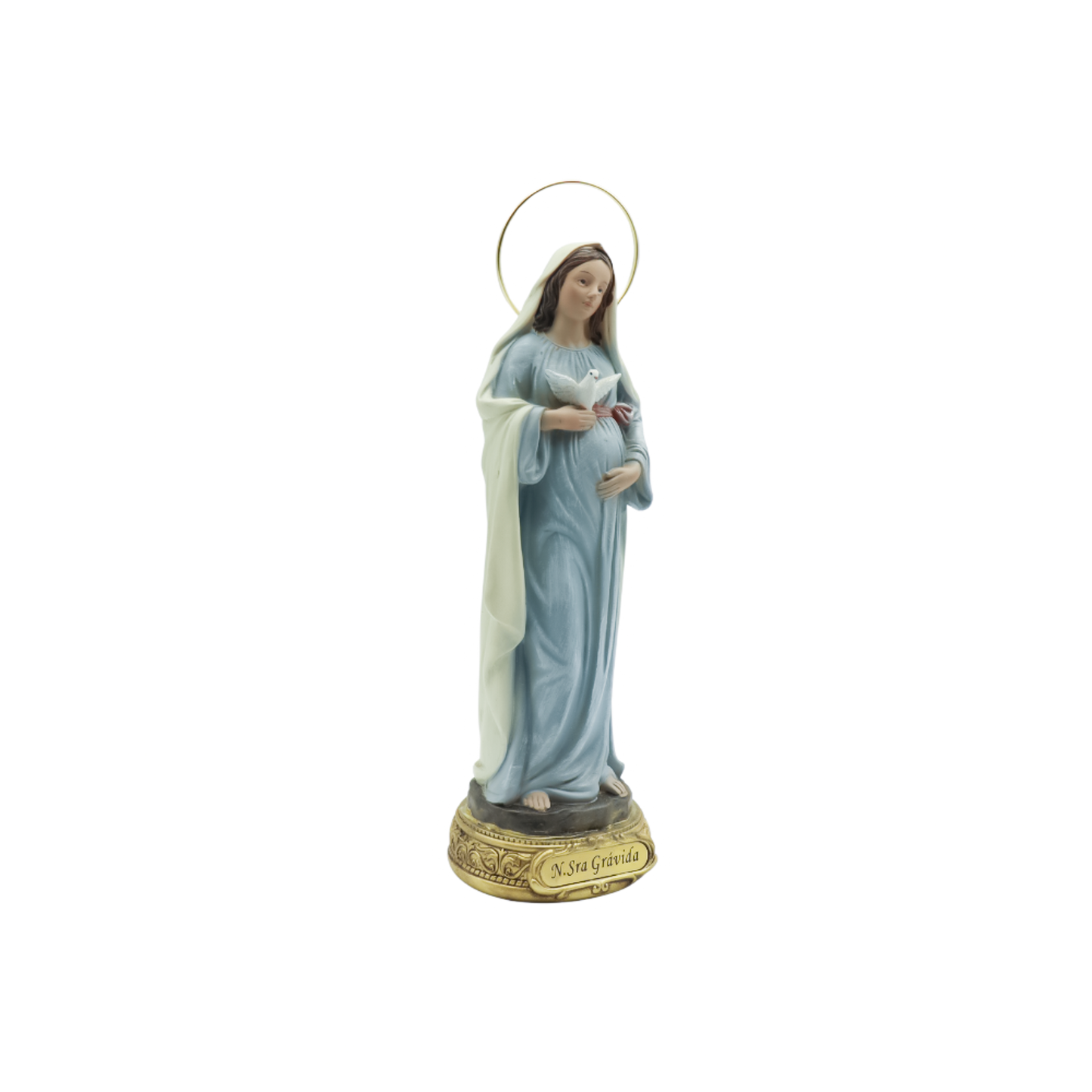 Imagem Nossa Senhora Grávida 20 cm (Linha EURO) resina
