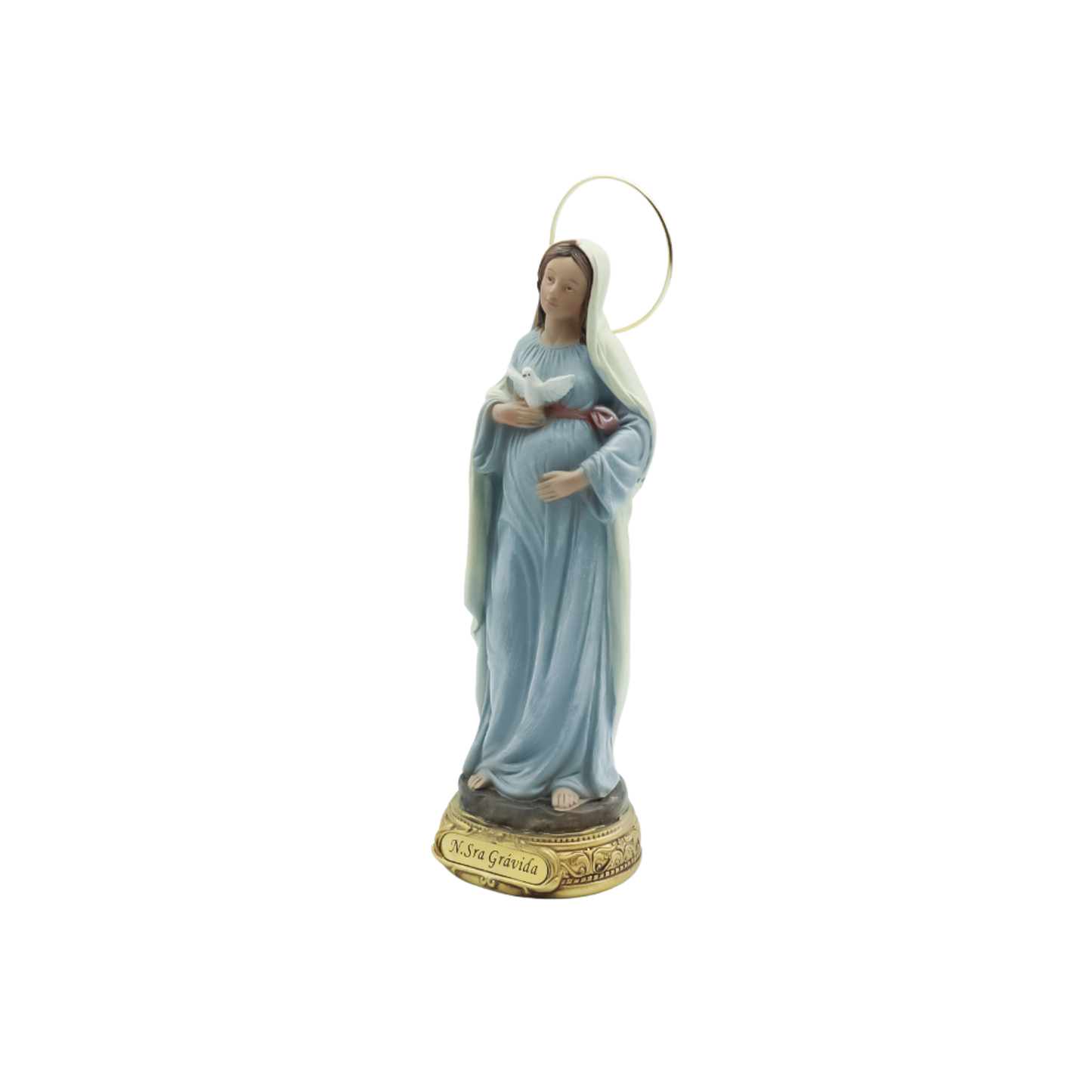 Imagem Nossa Senhora Grávida 20 cm (Linha EURO) resina