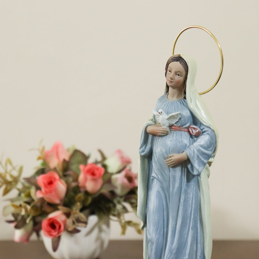 Imagem Nossa Senhora Grávida 20 cm (Linha EURO) resina