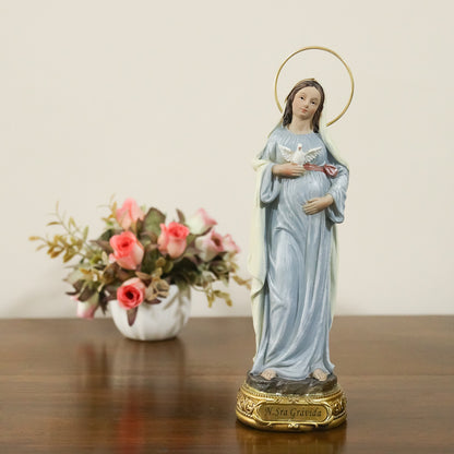 Imagem Nossa Senhora Grávida 20 cm (Linha EURO) resina