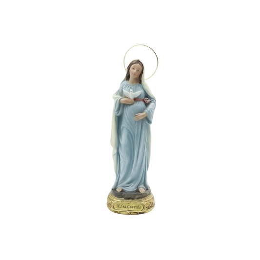 Imagem Nossa Senhora Grávida 20 cm (Linha EURO) resina