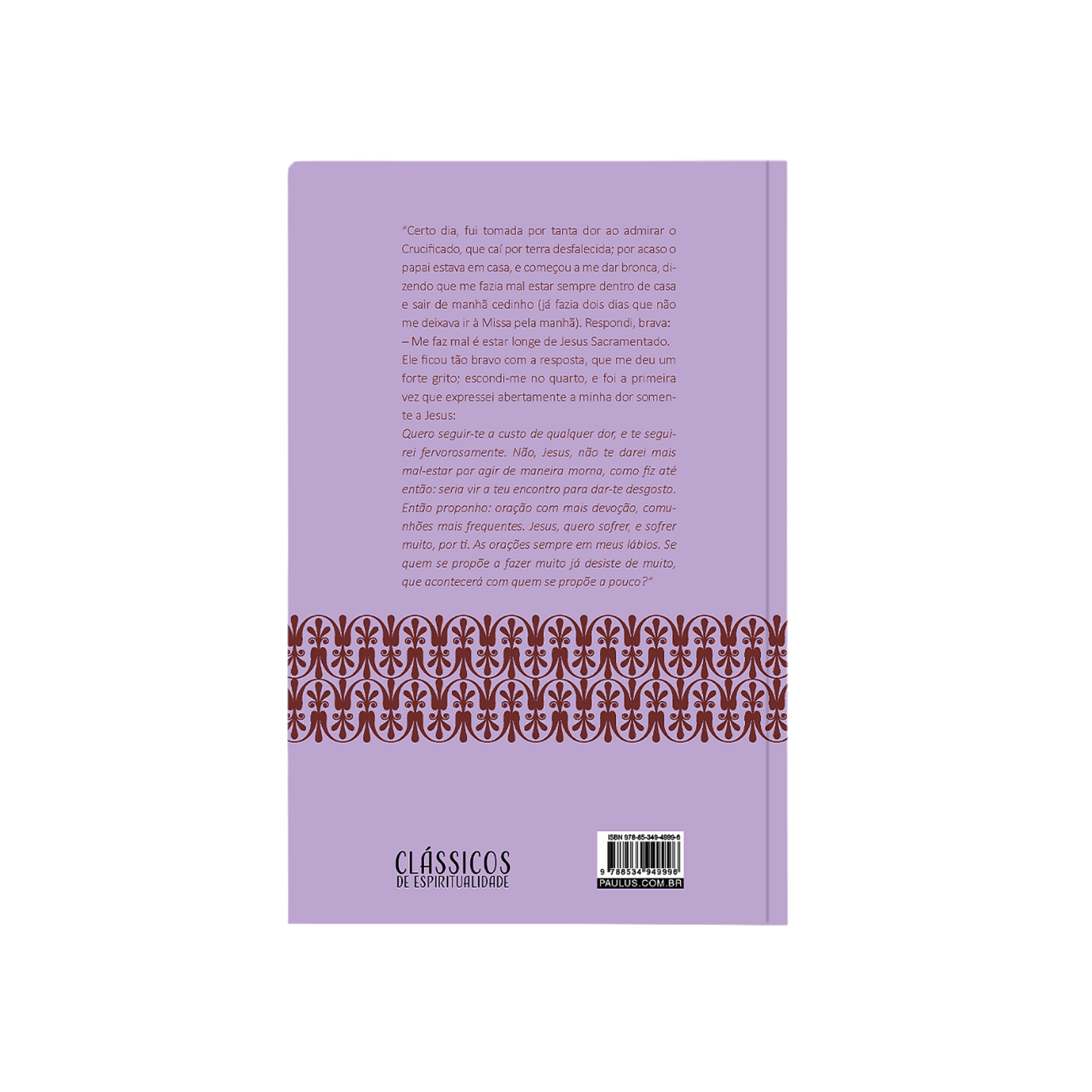 O caderno dos meus pecados - Santa Gemma Galgani