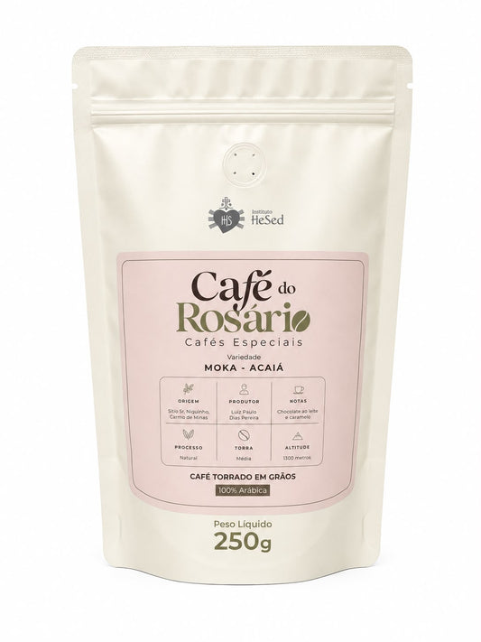 Café do Rosário – Cafés Especiais Moka – Acaiá em Grãos 250g