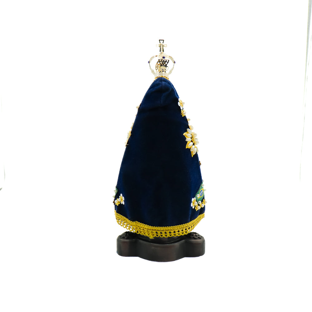 Imagem Nossa Senhora Aparecida 25 cm com manto e coroa
