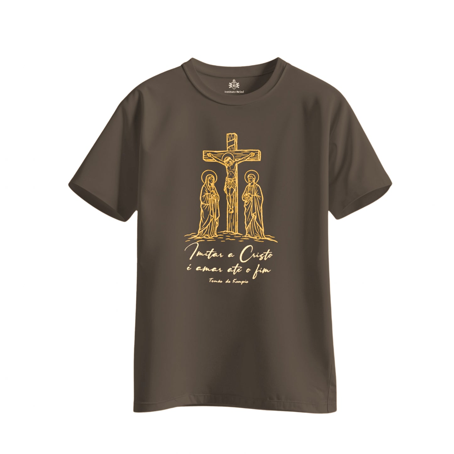 Camiseta Imitar a Cristo é amar até o fim - Hesed
