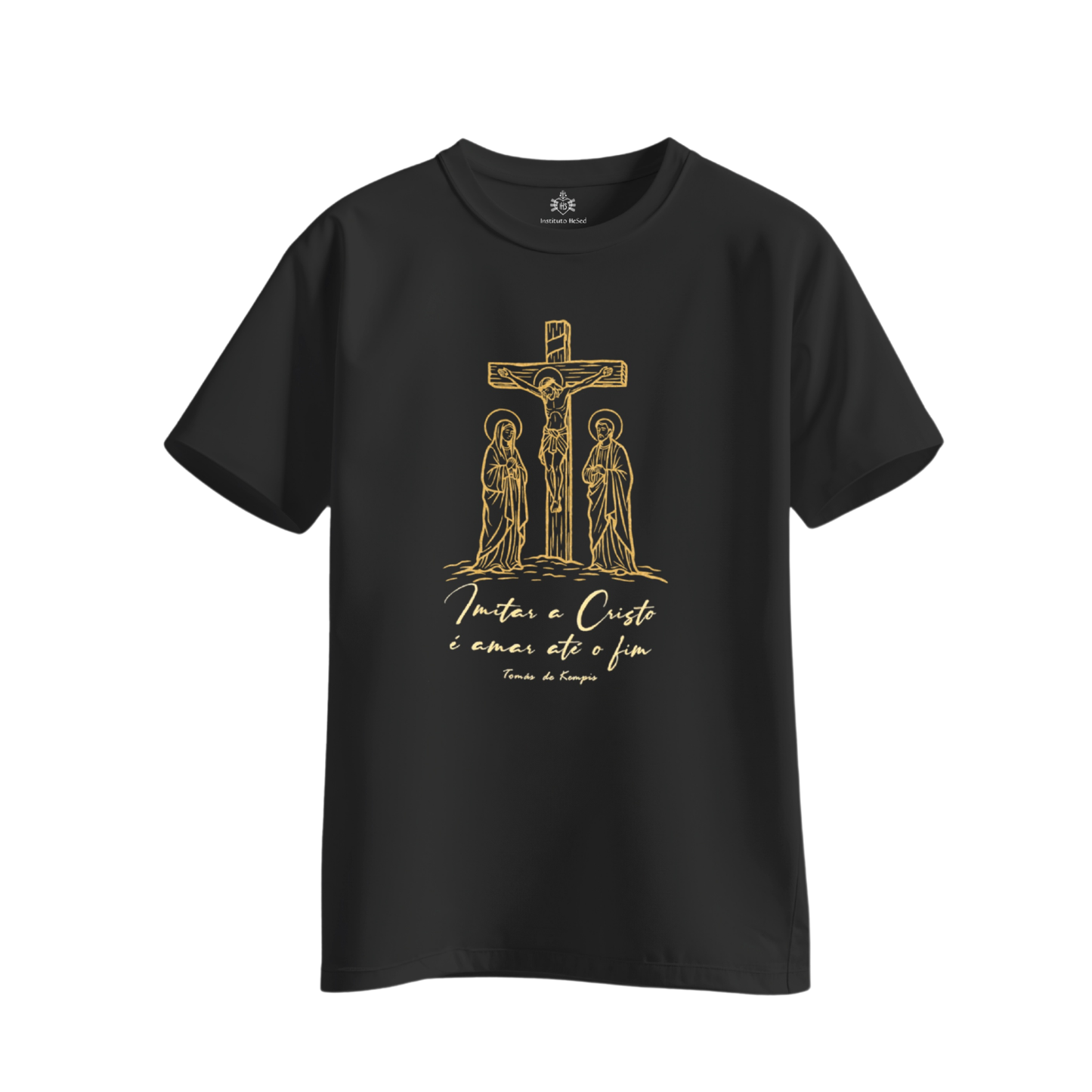 Camiseta Imitar a Cristo é amar até o fim - Hesed
