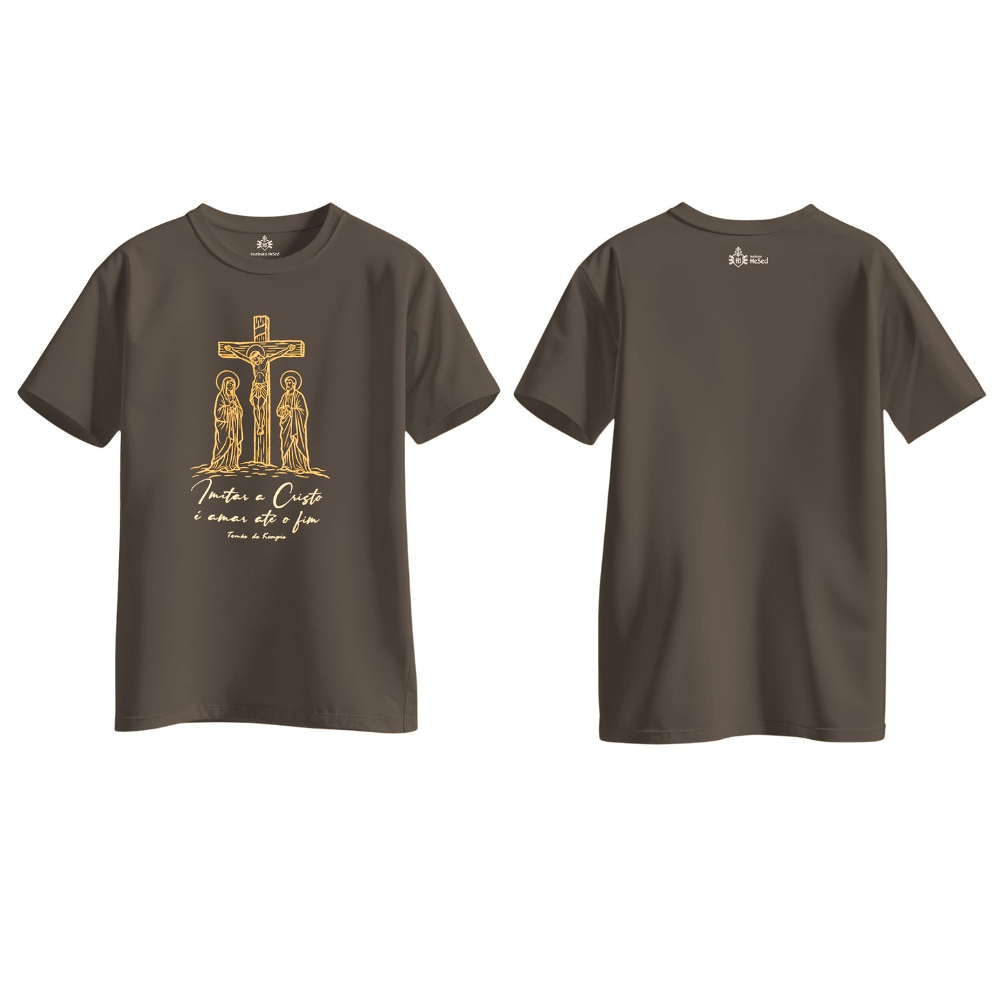 Camiseta Imitar a Cristo é amar até o fim - Hesed