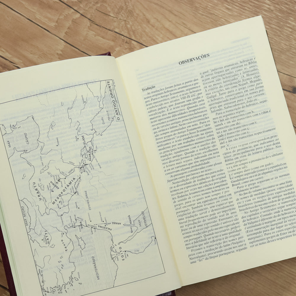 Bíblia de Jerusalém – Formato Bolso – Capa Dura