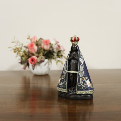 Imagem Nossa Senhora Aparecida 10 cm resina