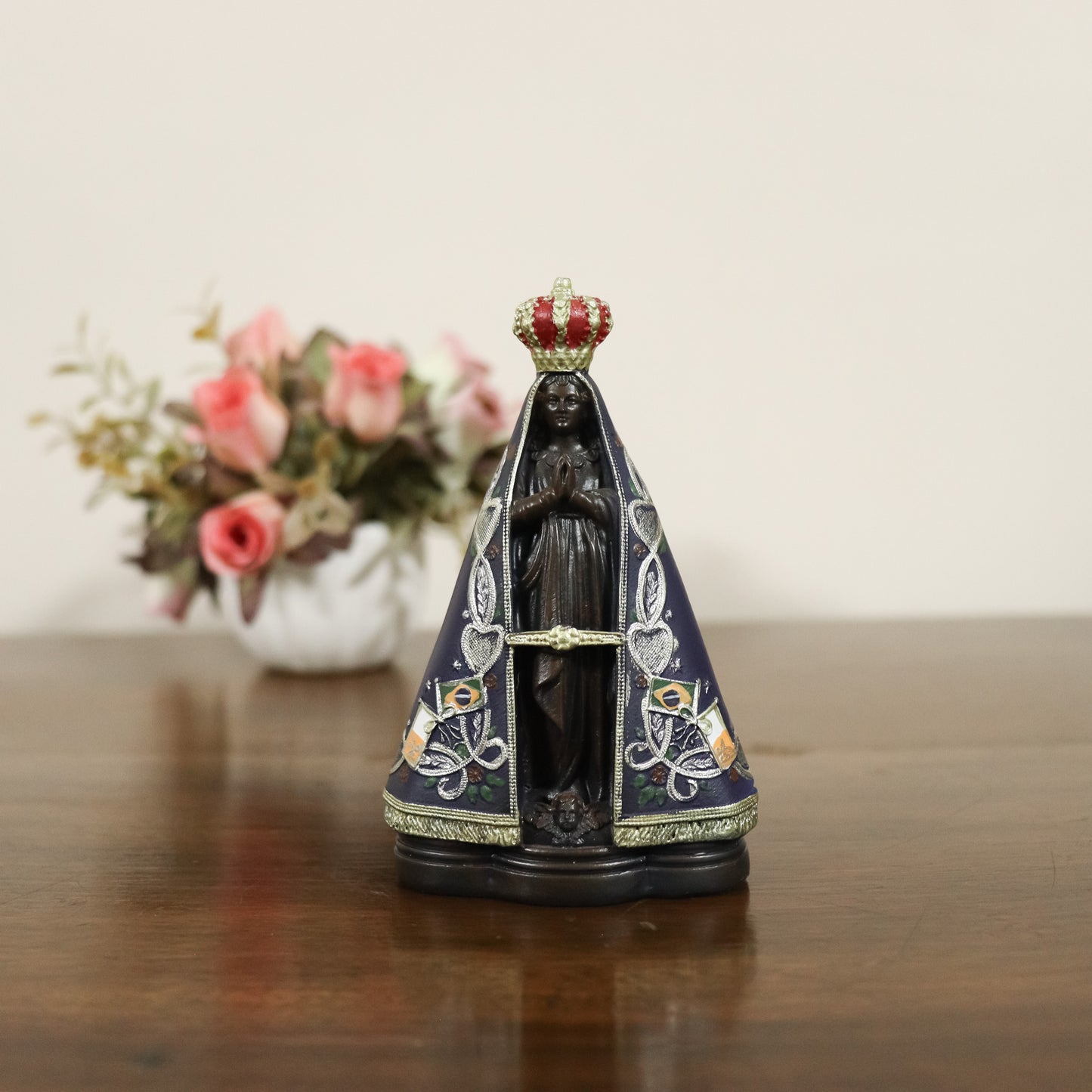 Imagem Nossa Senhora Aparecida 10 cm resina