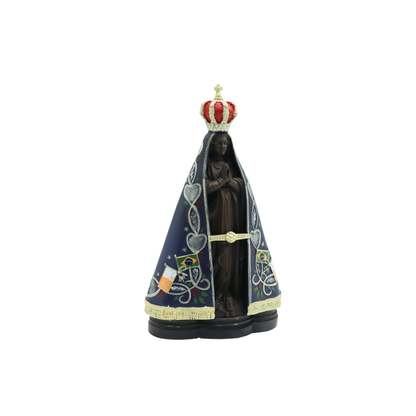 Imagem Nossa Senhora Aparecida 15 cm resina