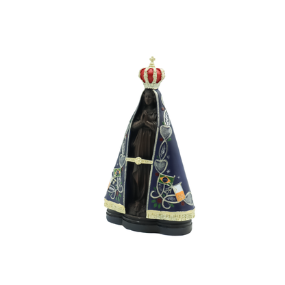 Imagem Nossa Senhora Aparecida 15 cm resina