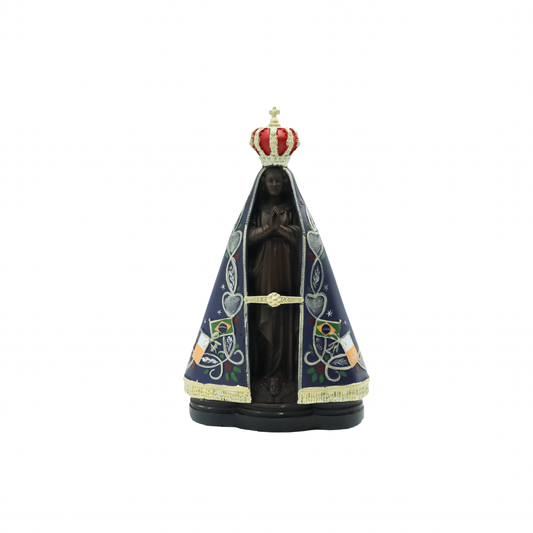 Imagem Nossa Senhora Aparecida 15 cm resina