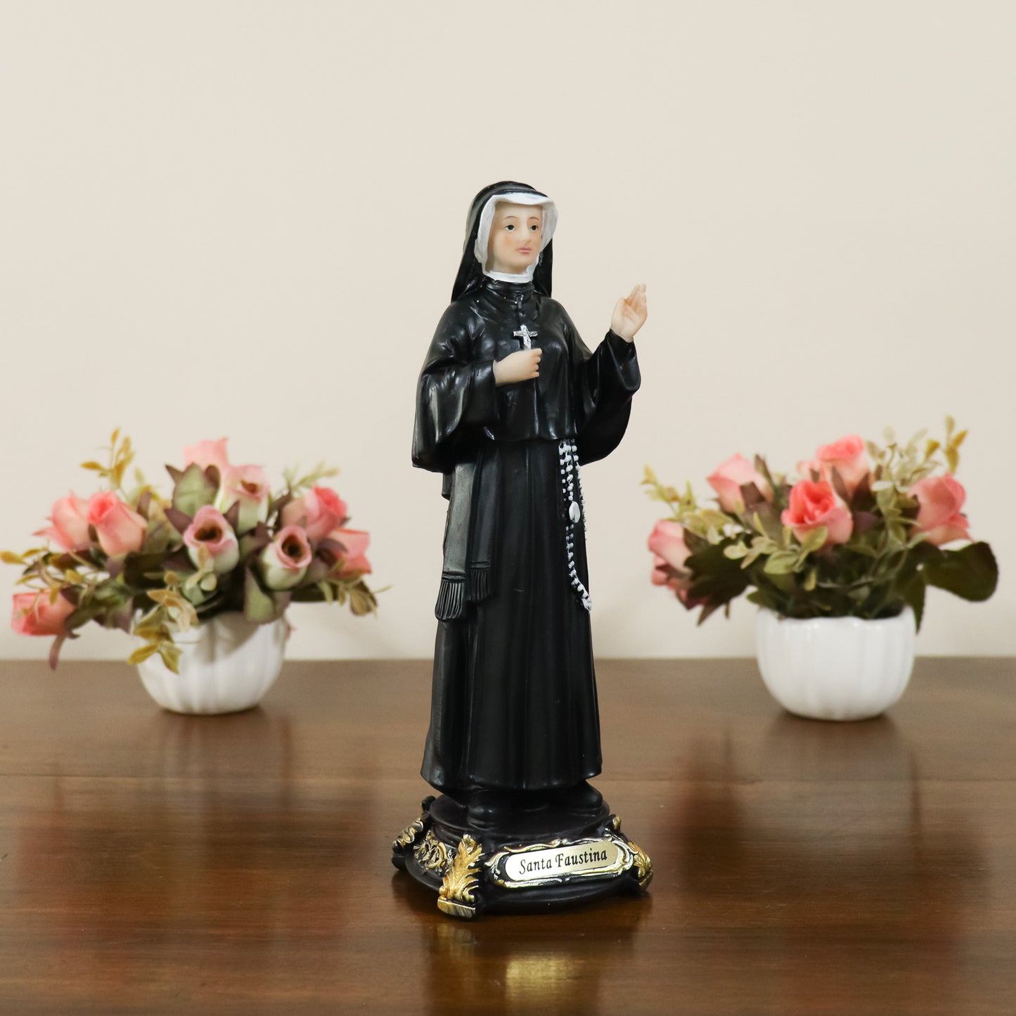 Imagem Santa Faustina 20cm