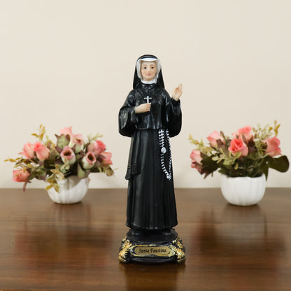 Imagem Santa Faustina 20cm