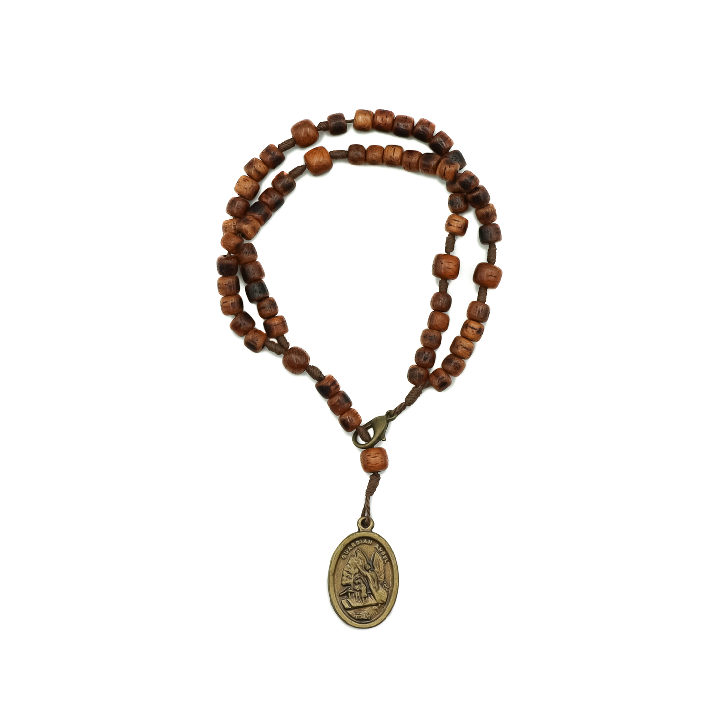 Pulseira Terço Medalha São Miguel Metal