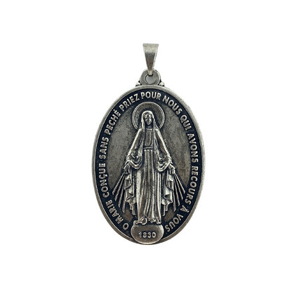 Medalha Milagrosa 39 mm Níquel