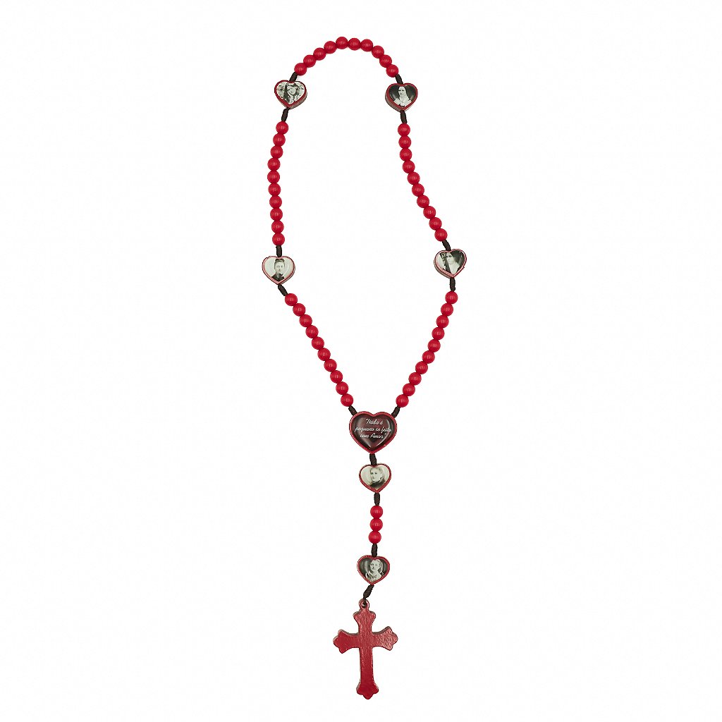 Terço Santa Teresinha Bolsinha Zíper