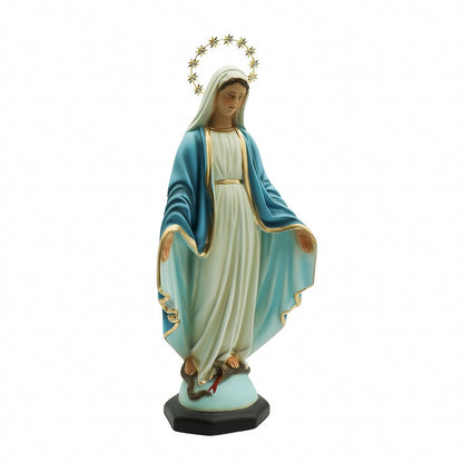 Imagem Nossa Senhora Graças 32cm Resina Colorida