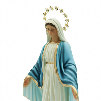 Imagem Nossa Senhora Graças 32cm Resina Colorida