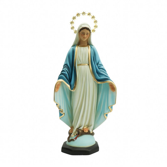 Imagem Nossa Senhora Graças 32cm Resina Colorida