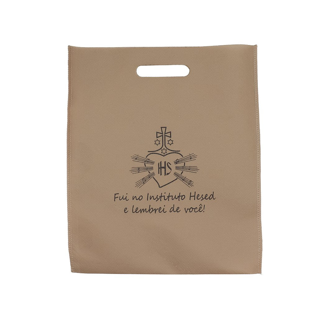 Saquinho TNT presente 29x34 - Marrom Claro (M)