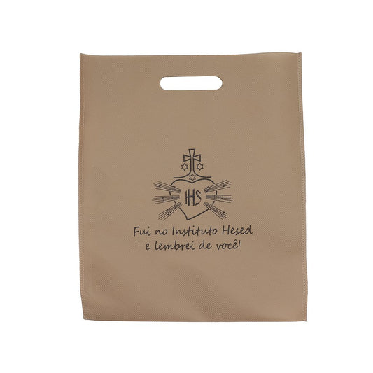 Saquinho TNT presente 29x34 - Marrom Claro (M)