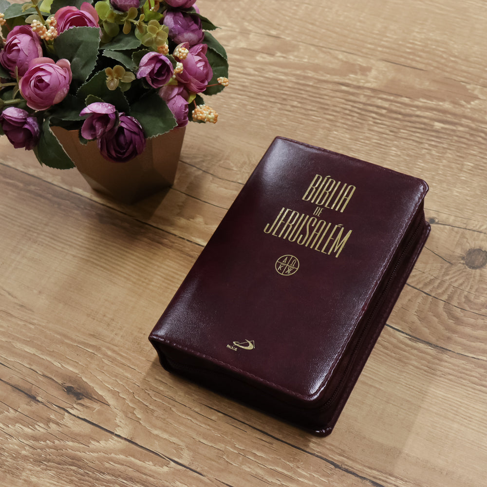 Bíblia de Jerusalém – Formato Bolso – Zíper