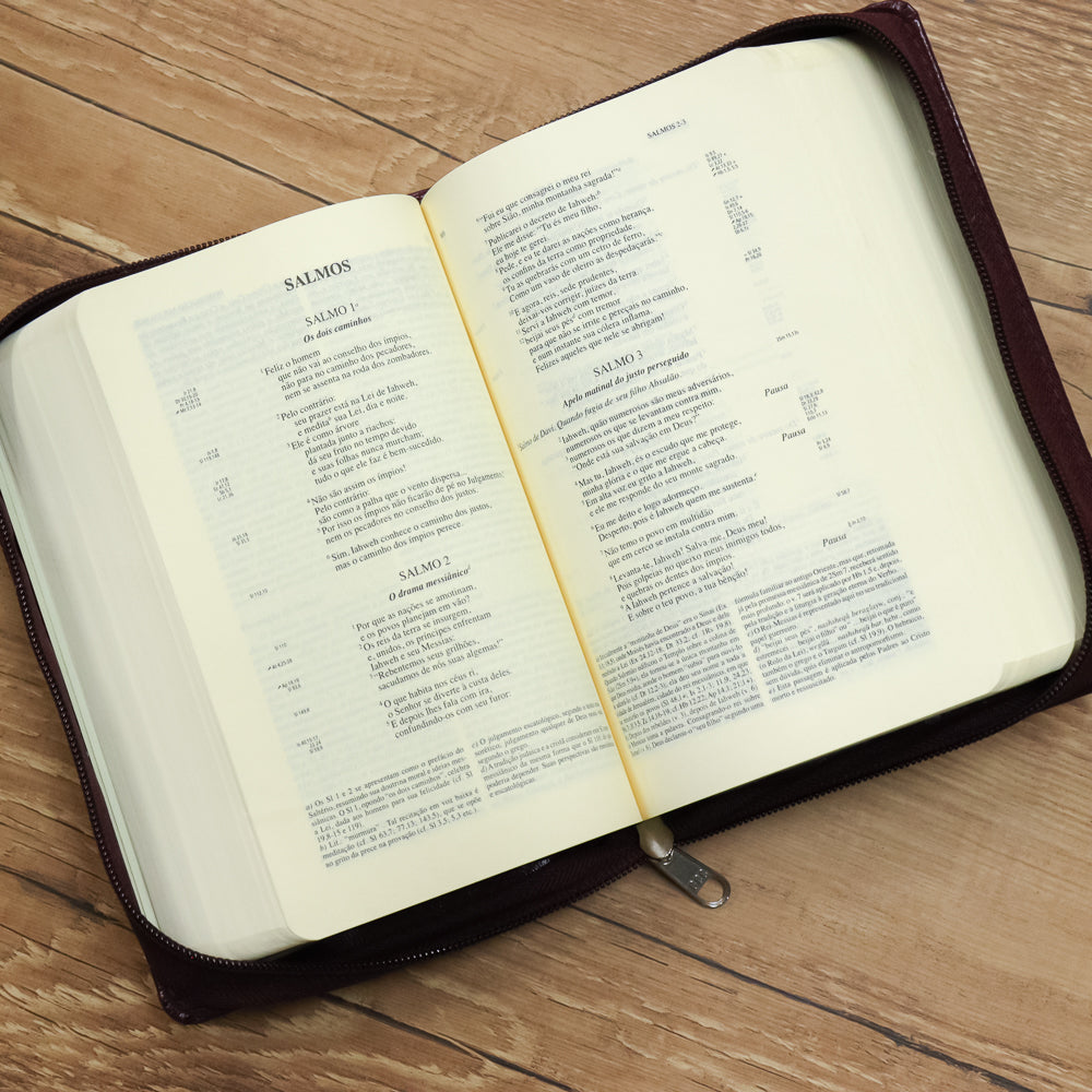 Bíblia de Jerusalém – Formato Bolso – Zíper