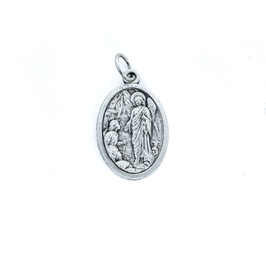 Medalha São Rafael e Mãos - Italiana