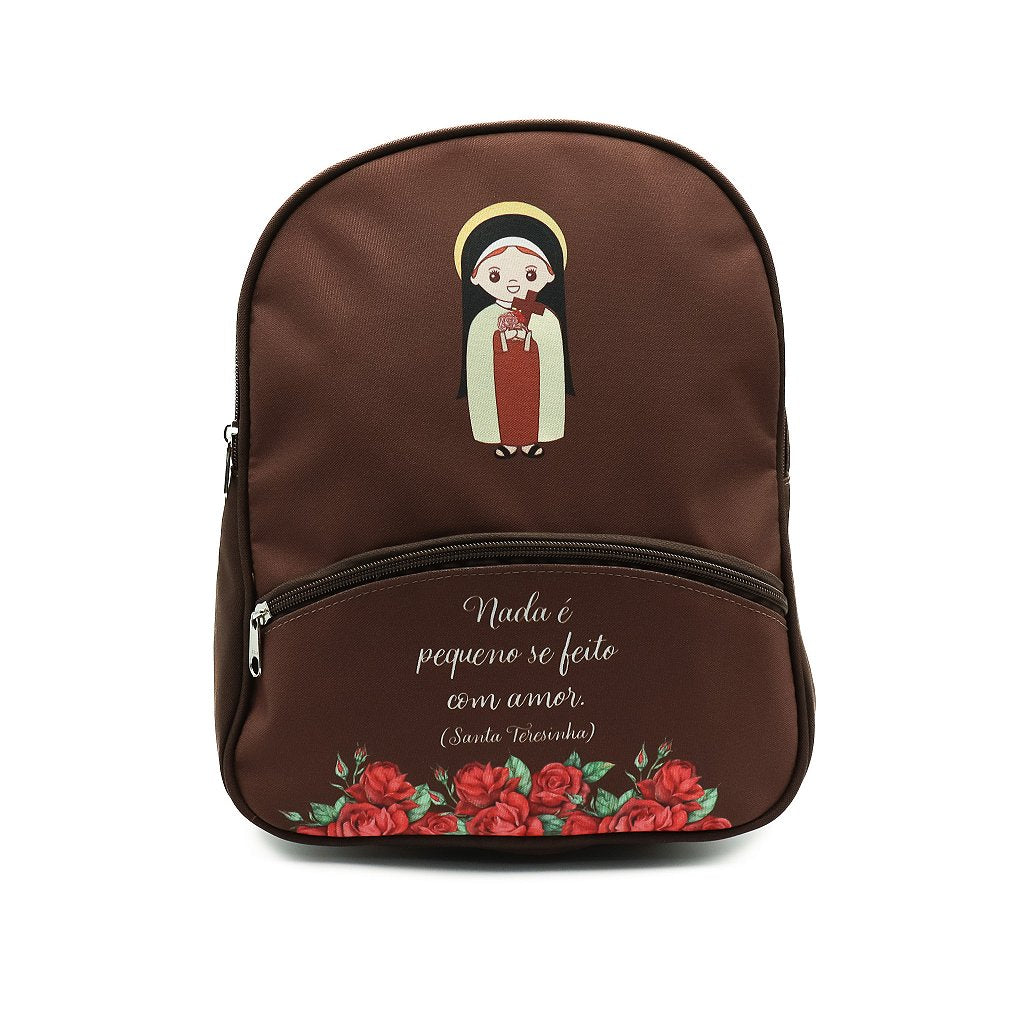 Mochila Infantil Santa Teresinha