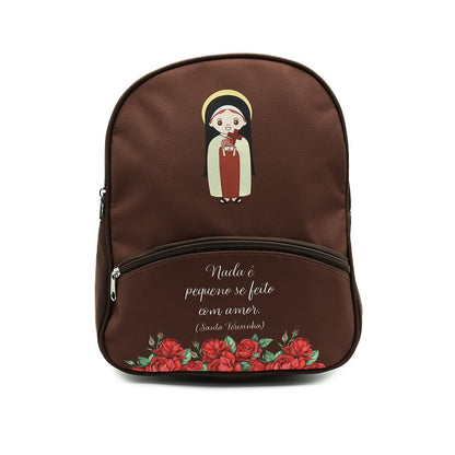 Mochila Infantil Santa Teresinha