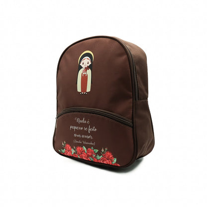 Mochila Infantil Santa Teresinha