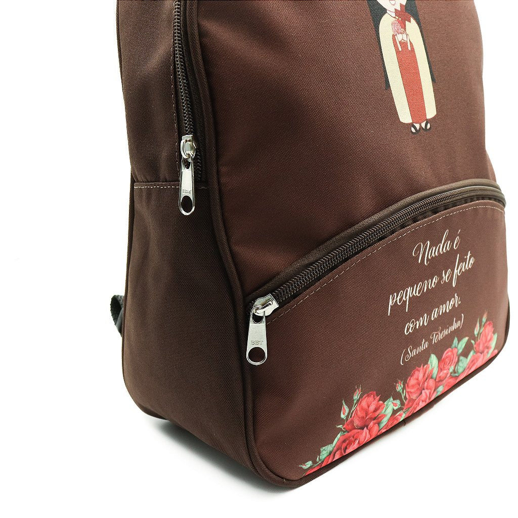 Mochila Infantil Santa Teresinha