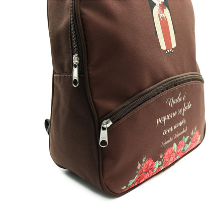 Mochila Infantil Santa Teresinha