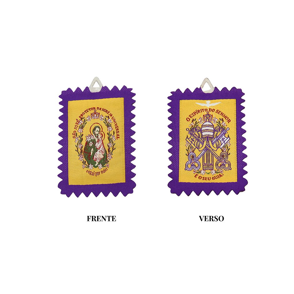 Escapulário de São José Sem Cordão - Hesed