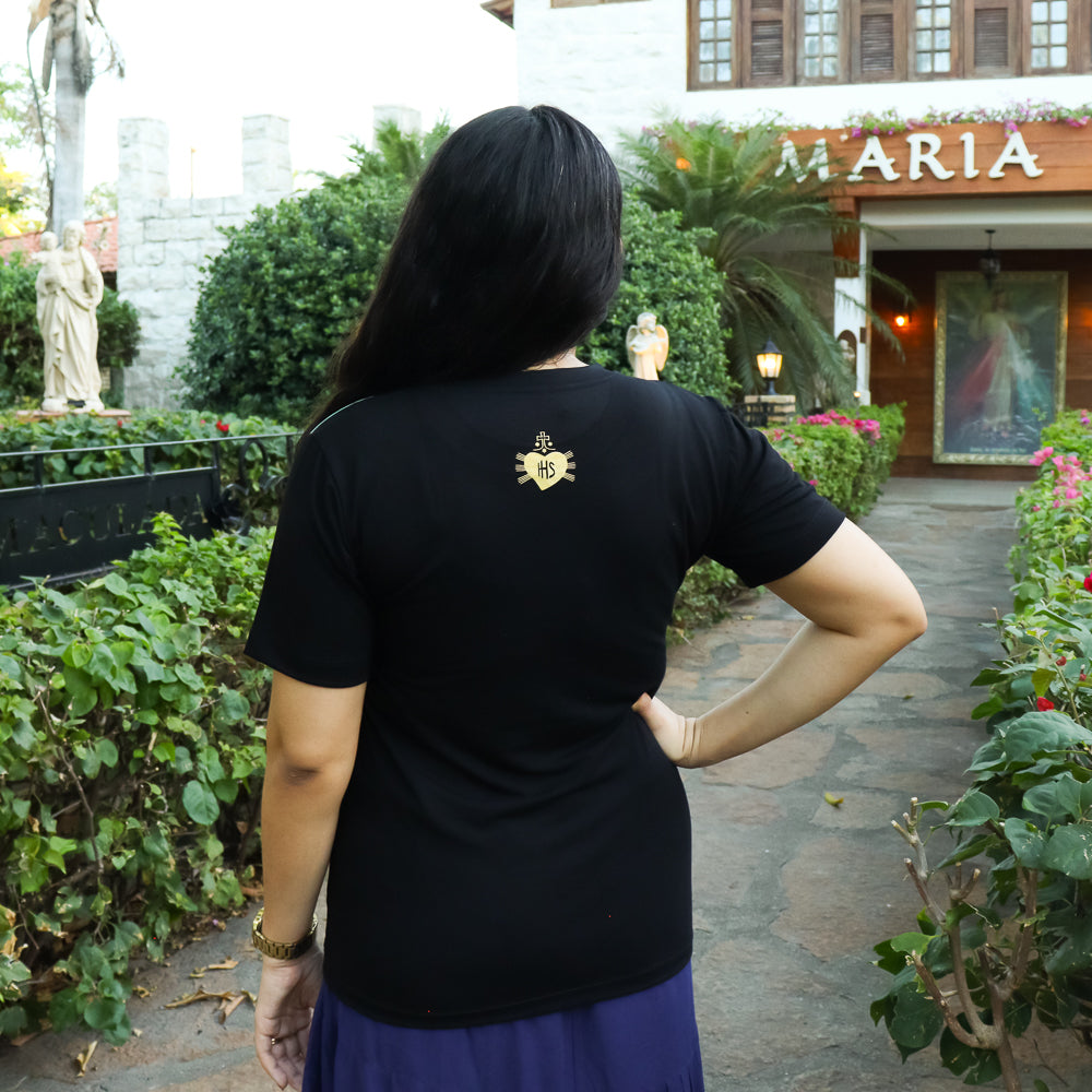 Blusa com pedraria São Miguel