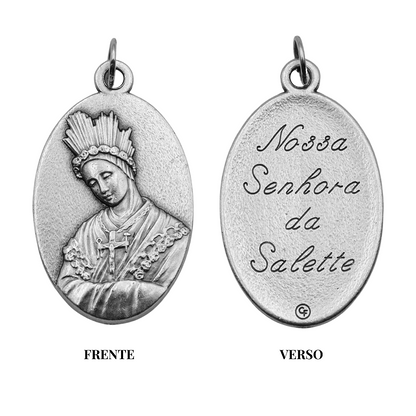 Medalha Grande Nossa Senhora da Salette