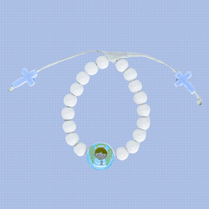 Pulseira Infantil - Anjo Azul