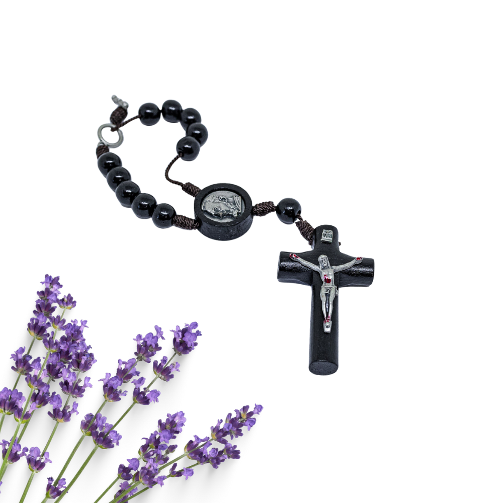 Adorno de Carro Dezena São Padre Pio