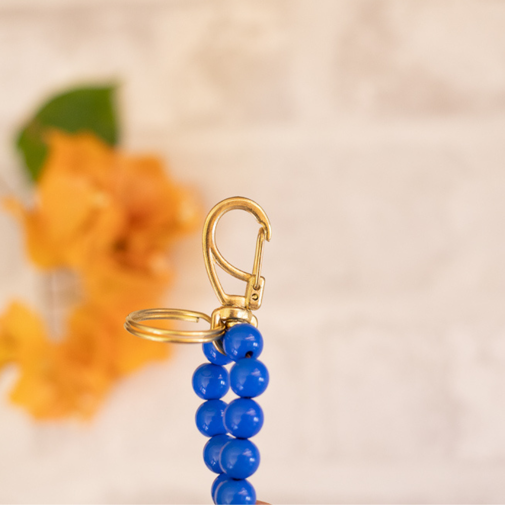 Chaveiro Dezena São Bento - Azul