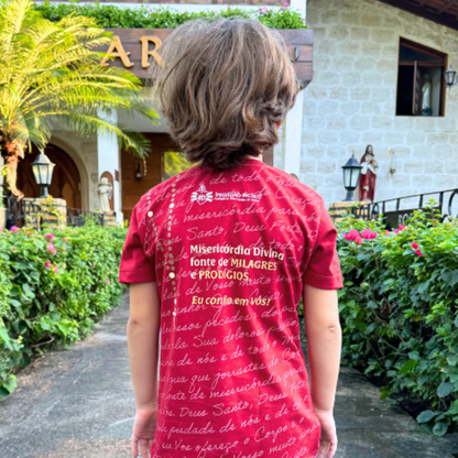 Camiseta Jesus eu confio em Vós - Infantil