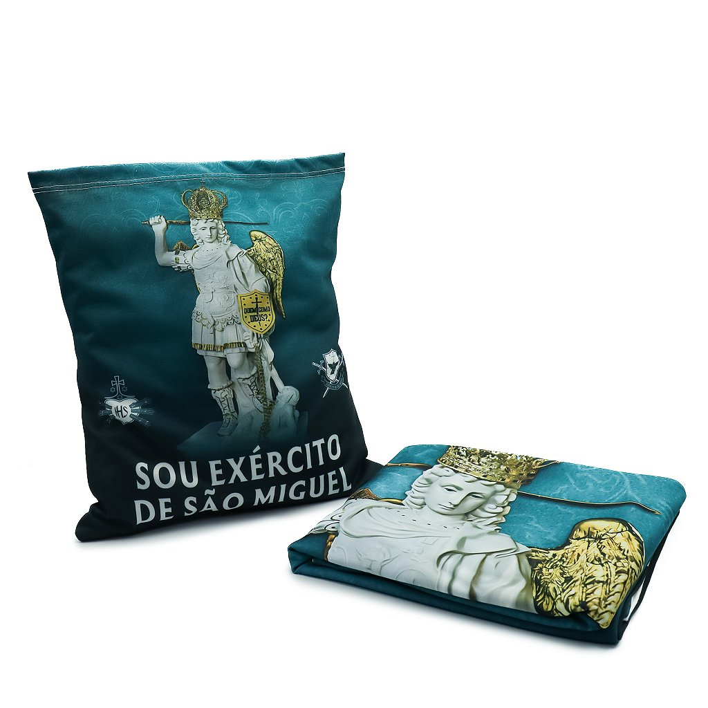 Travesseiro com Manto de São Miguel - Hesed