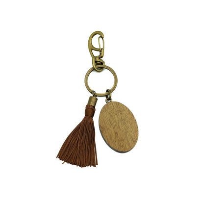 Chaveiro Oval Com Mosquetão - Nossa Senhora de Fátima