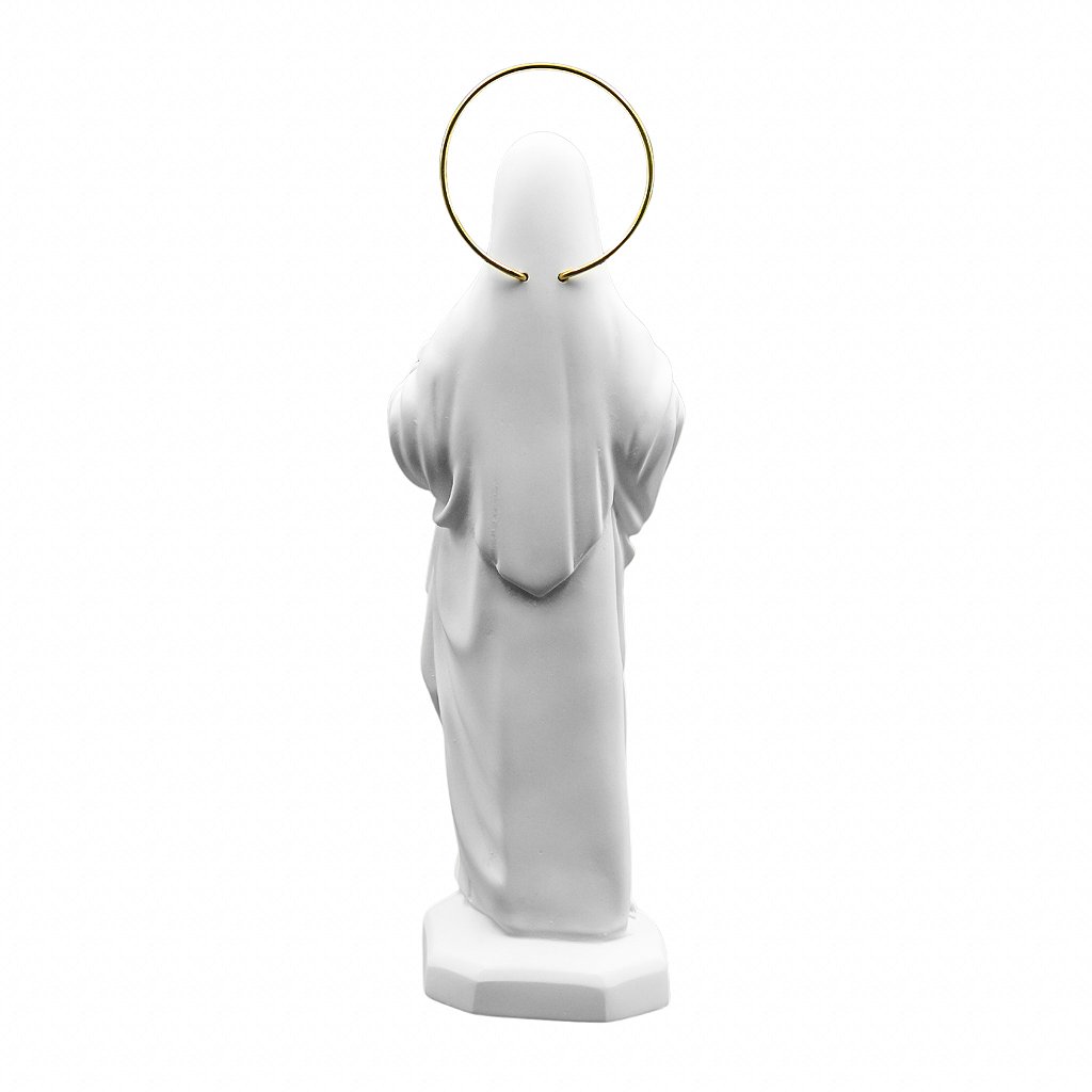 Imaculado Coração de Maria 31 cm - Pó de Mármore