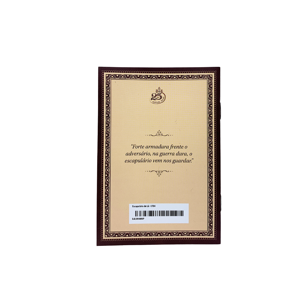 Escapulário de Lã Pequeno - Hesed