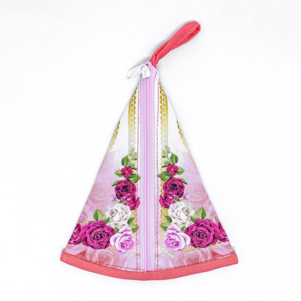 Terço na Bolsinha Manto - Santa Teresinha