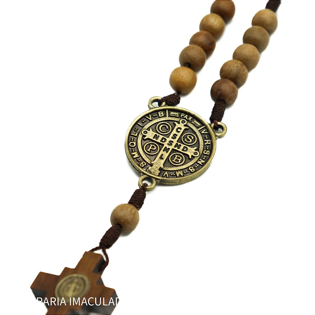 Adorno de Carro Dezena São Bento Imbuia